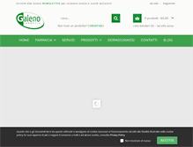 Tablet Screenshot of farmaciagaleno.net